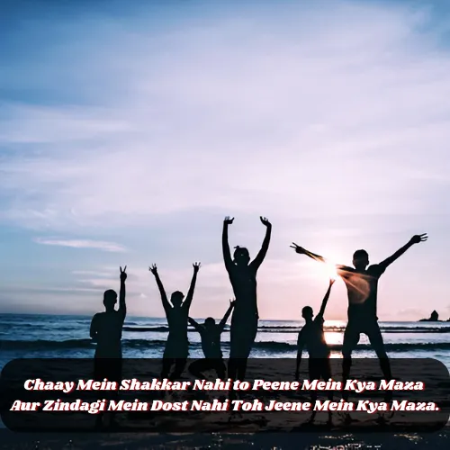 Funny Friendship Shayari in English