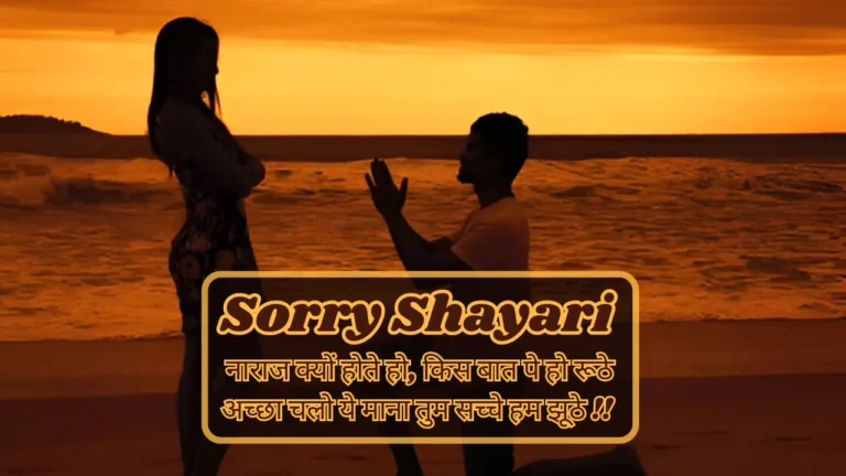 Sorry Shayari